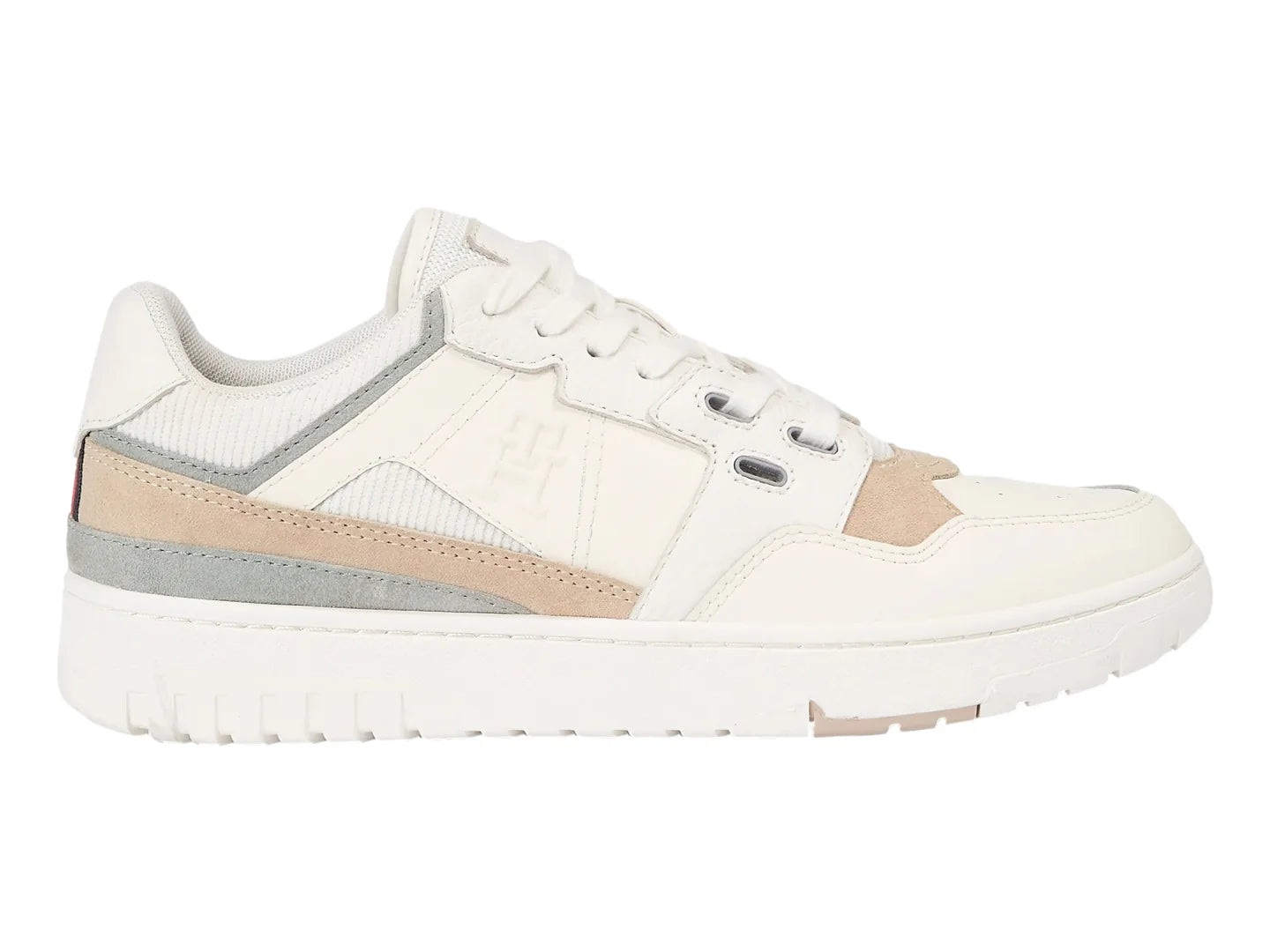 Tenis Tommy Hilfiger TH Basket Better II Blanco para Hombre