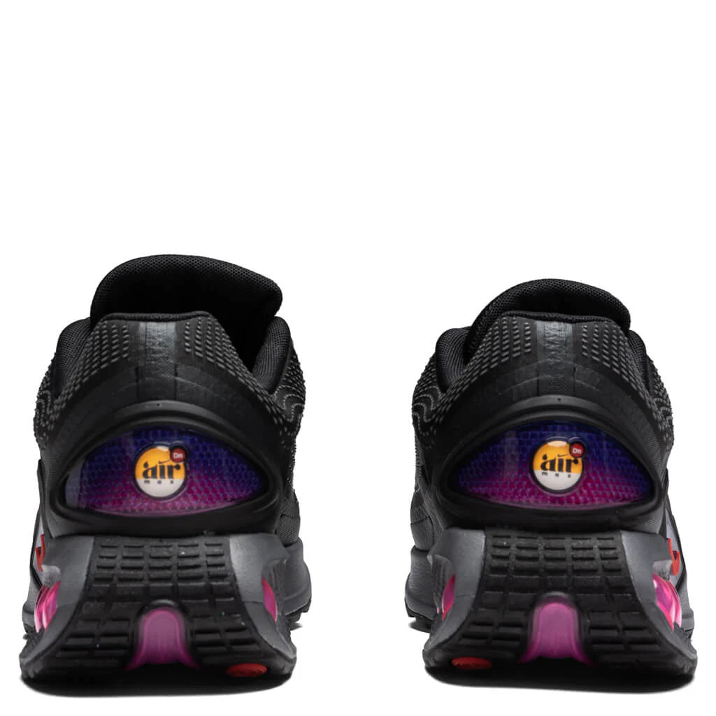Air Max DN All Night Black Light Crimson Dark Smoke Grey