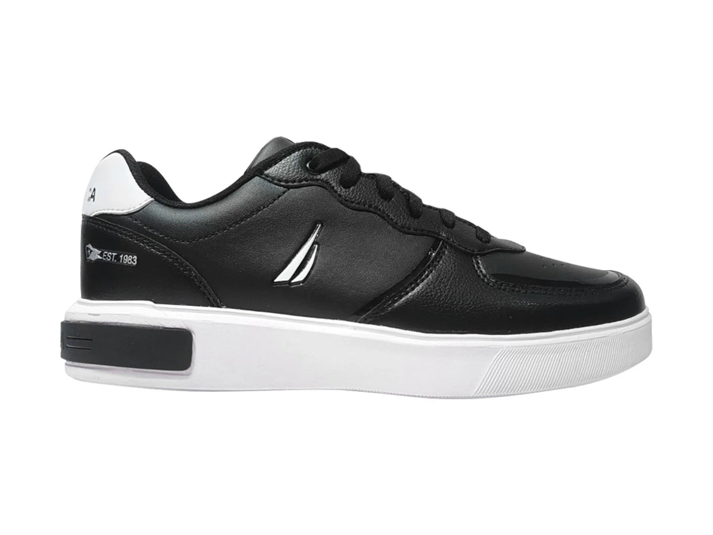 Tenis Nautica Draper Negro para Hombre