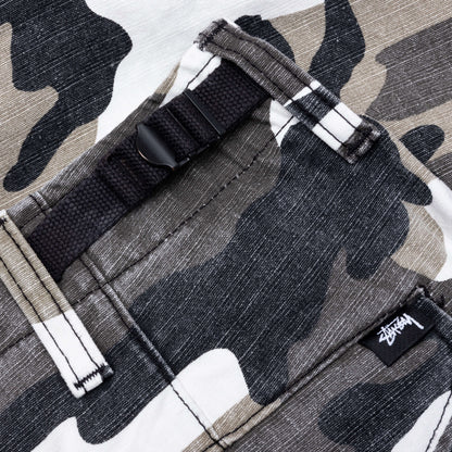 Military Cargo Pant Ripstop Snow Camo