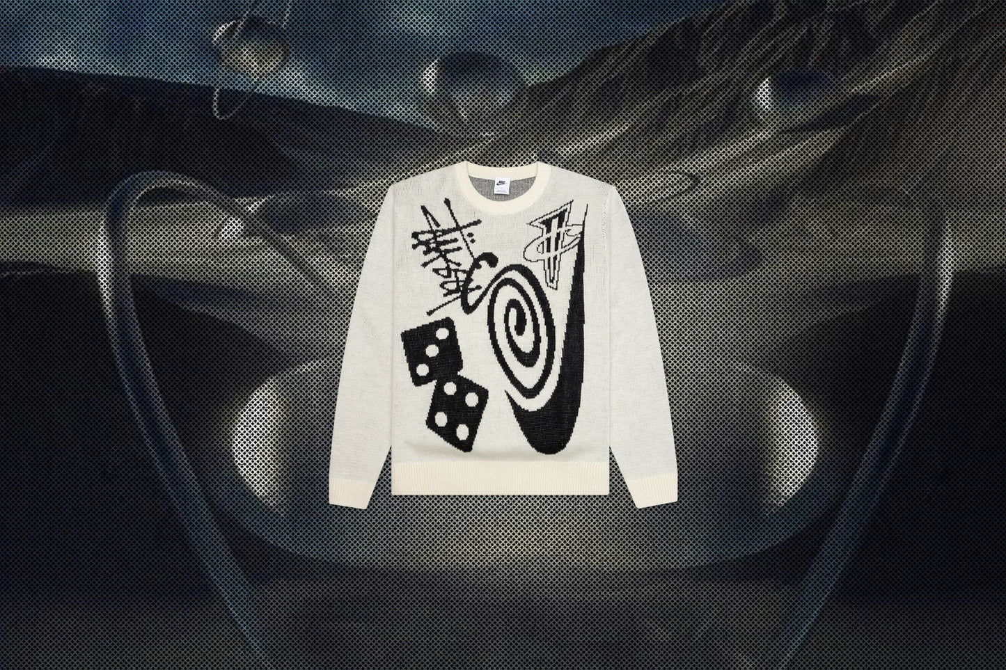 Nike x Stussy NRG L S Knit Sweater Fossil