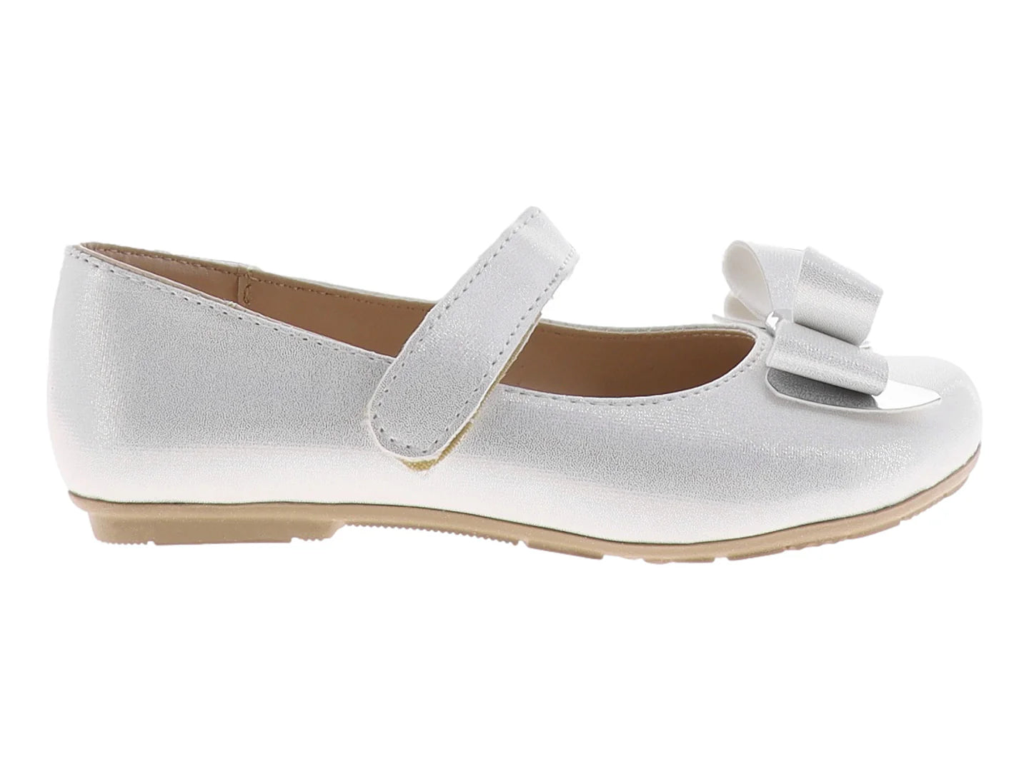 Zapatos Planos Sarele Plata para Niña