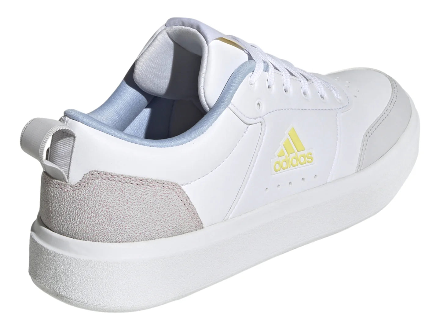 Tenis Adidas Park ST Blanco y Plata para Mujer
