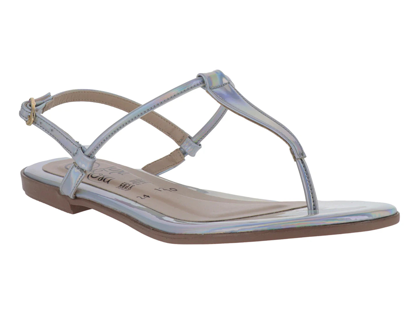 Sandalias Luna Rosa Color Plata para Mujer