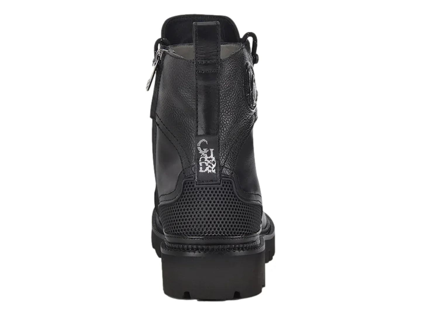 Botas Cuadra de Piel de Caimán Negro para Hombre