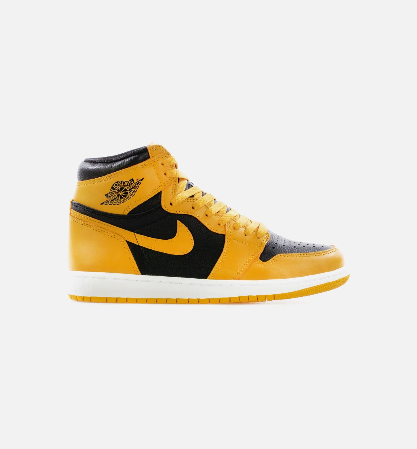 Air Jordan 1 Retro High OG Mens Lifestyle Shoe Pollen Black White Limit One Per Customer