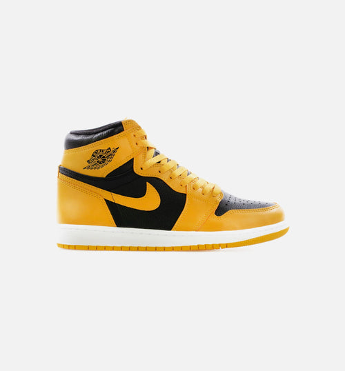 Air Jordan 1 Retro High OG Mens Lifestyle Shoe Pollen Black White Limit One Per Customer