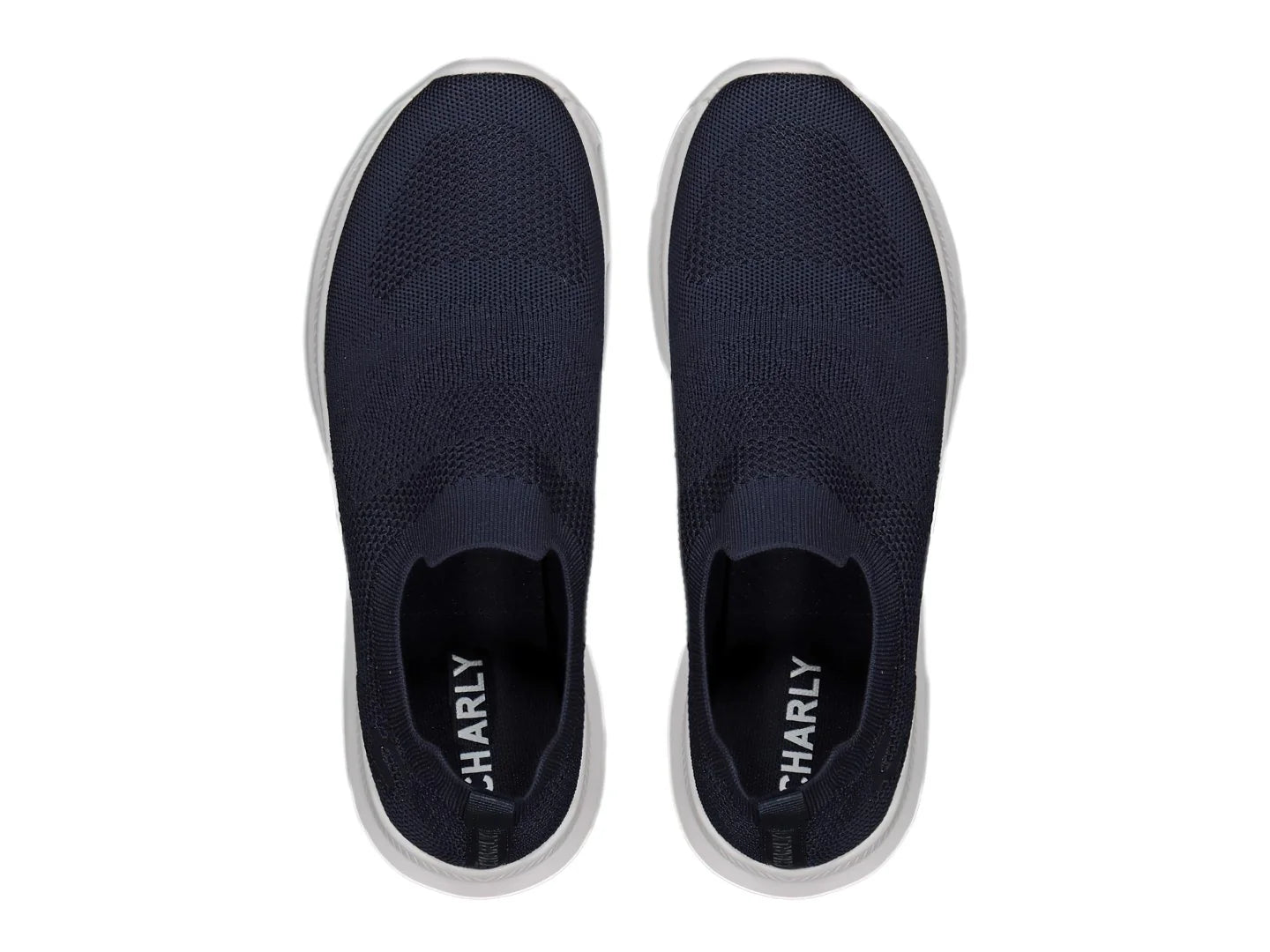 Tenis Charly Slip on Azul Marino y Blanco para Hombre
