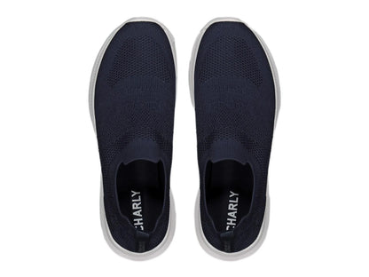 Tenis Charly Slip on Azul Marino y Blanco para Hombre