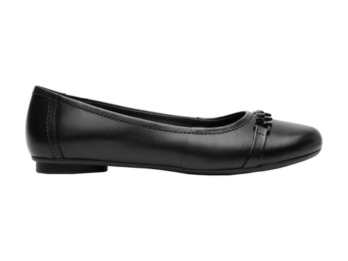 Zapatos Planos Flexi Negro para Mujer