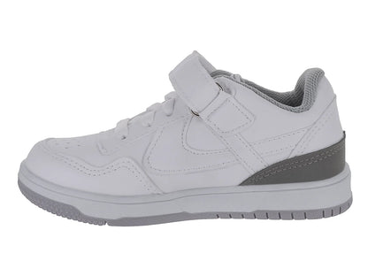 Tenis Panam Blanco y Gris para Niño