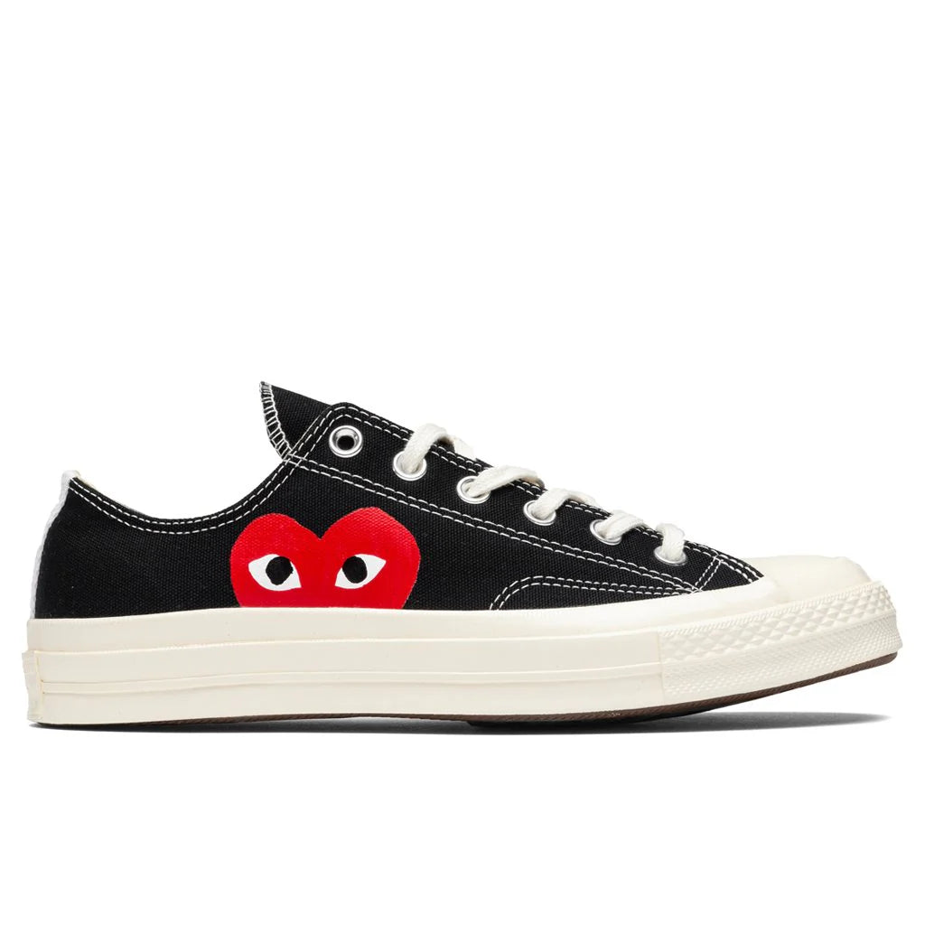 Converse x Comme Des Garcons PLAY All Star Chuck 70 Ox Black
