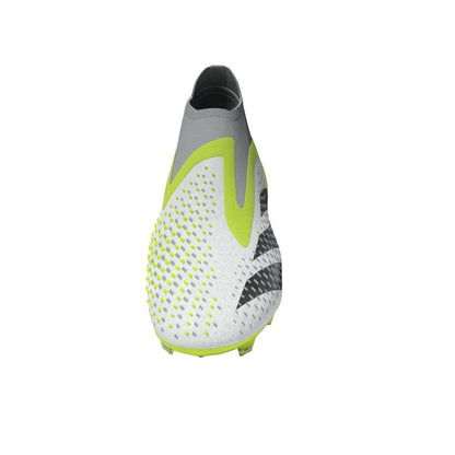 adidas Predator Accuracy FG Firm Ground Cleats White Black Lucid Lemon