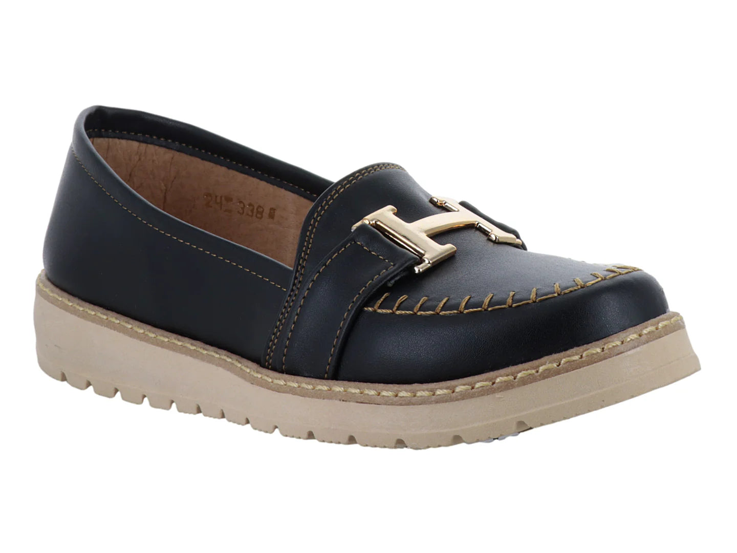 Zapatos Mocasines MELIANA Negros para Mujer