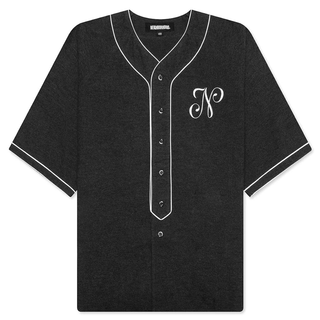Baseball S S Shirt Black