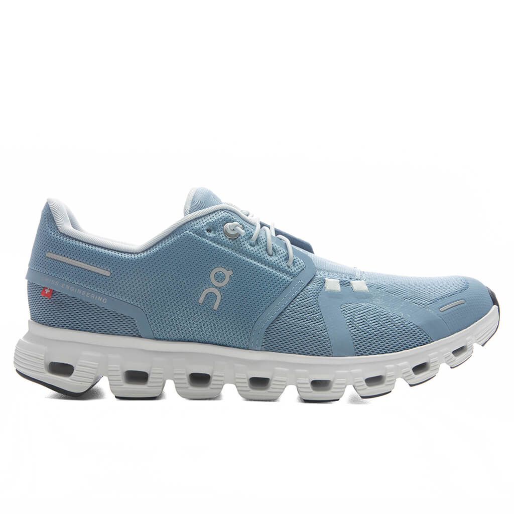 Womens Cloud 6 Chambray White