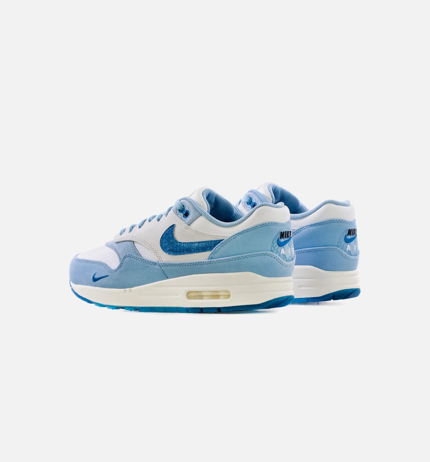 Air Max 1 Blueprint Mens Lifestyle Shoe White Dark Marina Blue Dutch Blue Limit One Per Customer