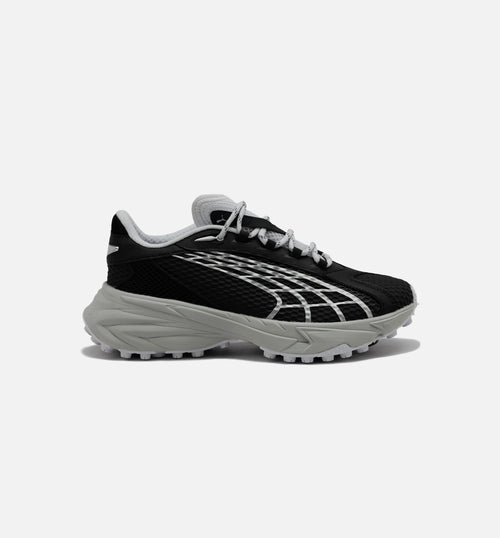 Spirex Speed Mens Running Shoe Black Silver Mist