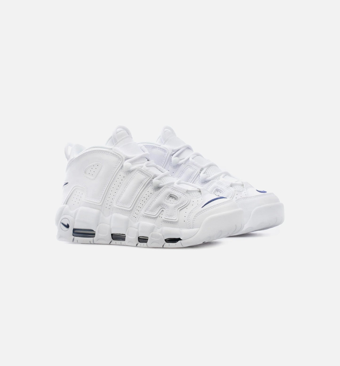 Air More Uptempo 96 White Navy Mens Lifestyle Shoe White