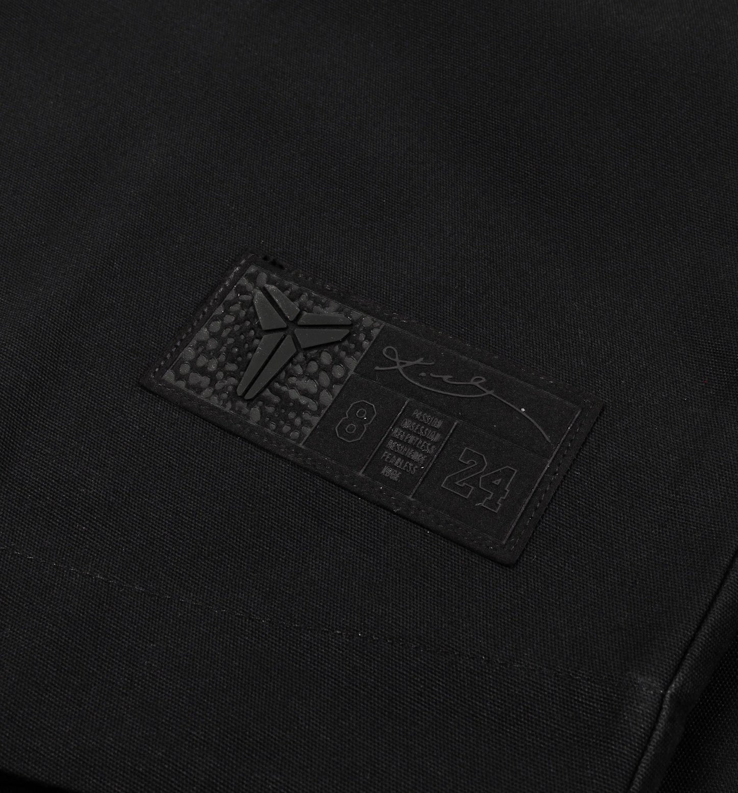 Kobe Mamba Mens Baseball Jersey Black White