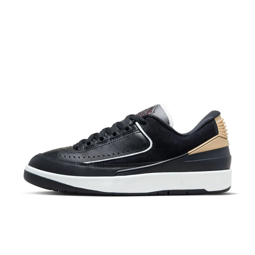 Women's  2 Retro Low - "Black/Varsity Red"