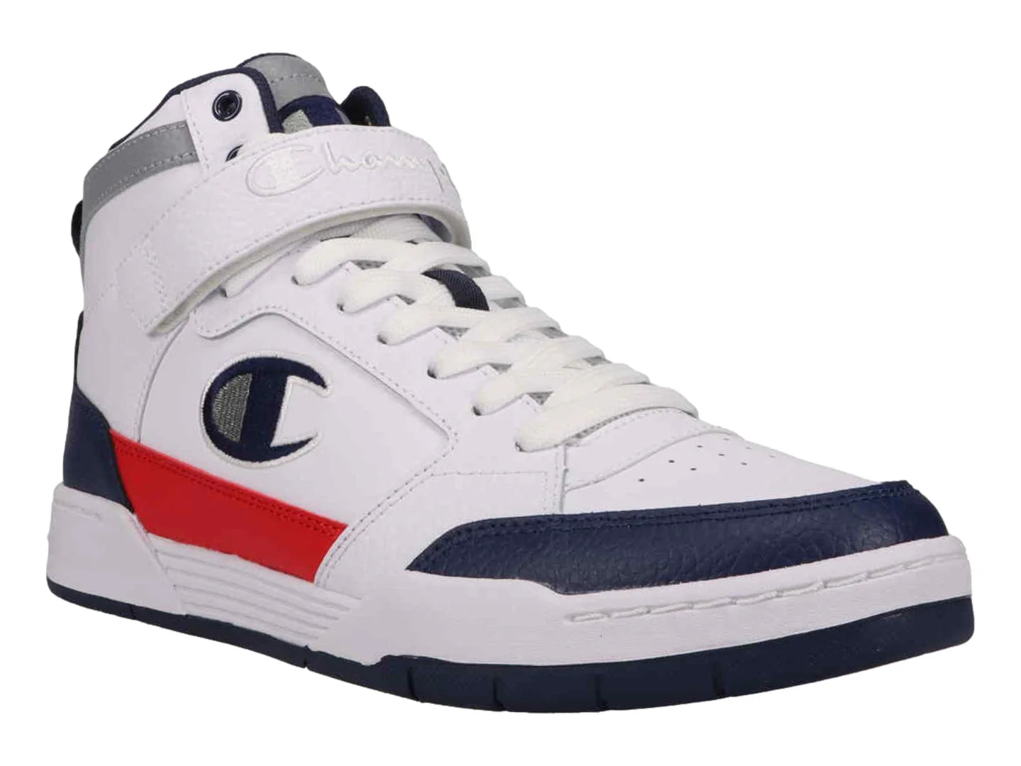 Tenis Champion Arena Power HI Blanco Azul y Rojo para Hombre