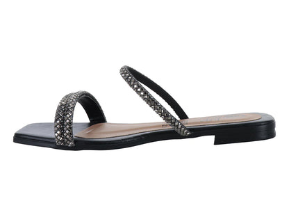 Sandalias Luna Rosa Negro para Mujer