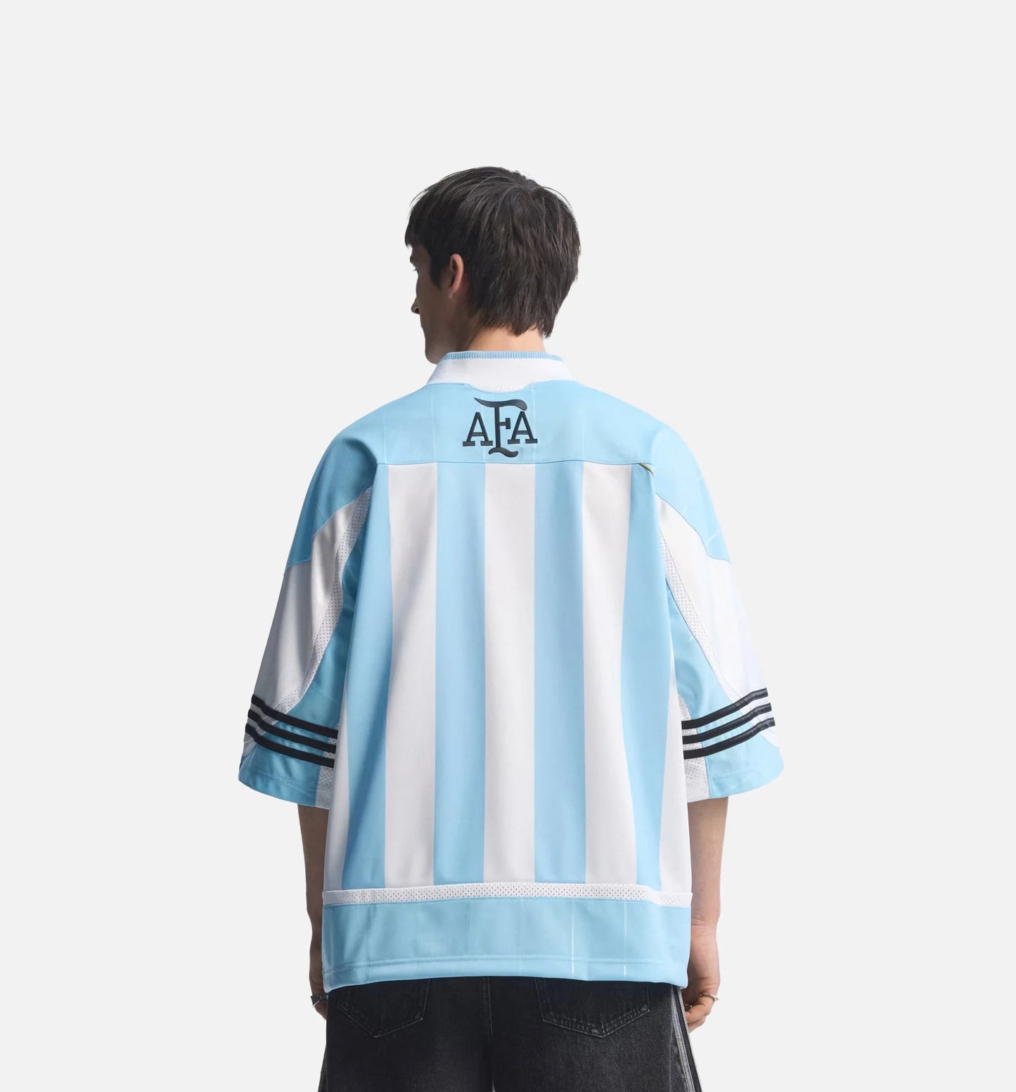 Bringback Remixed Argentina Mens Jersey Clear Blue White Black
