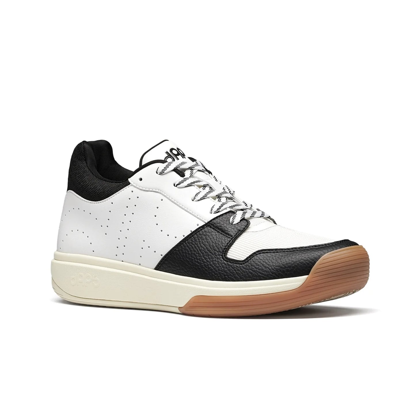 DAPS DESI Mid Black White Mens Pickleball Shoes