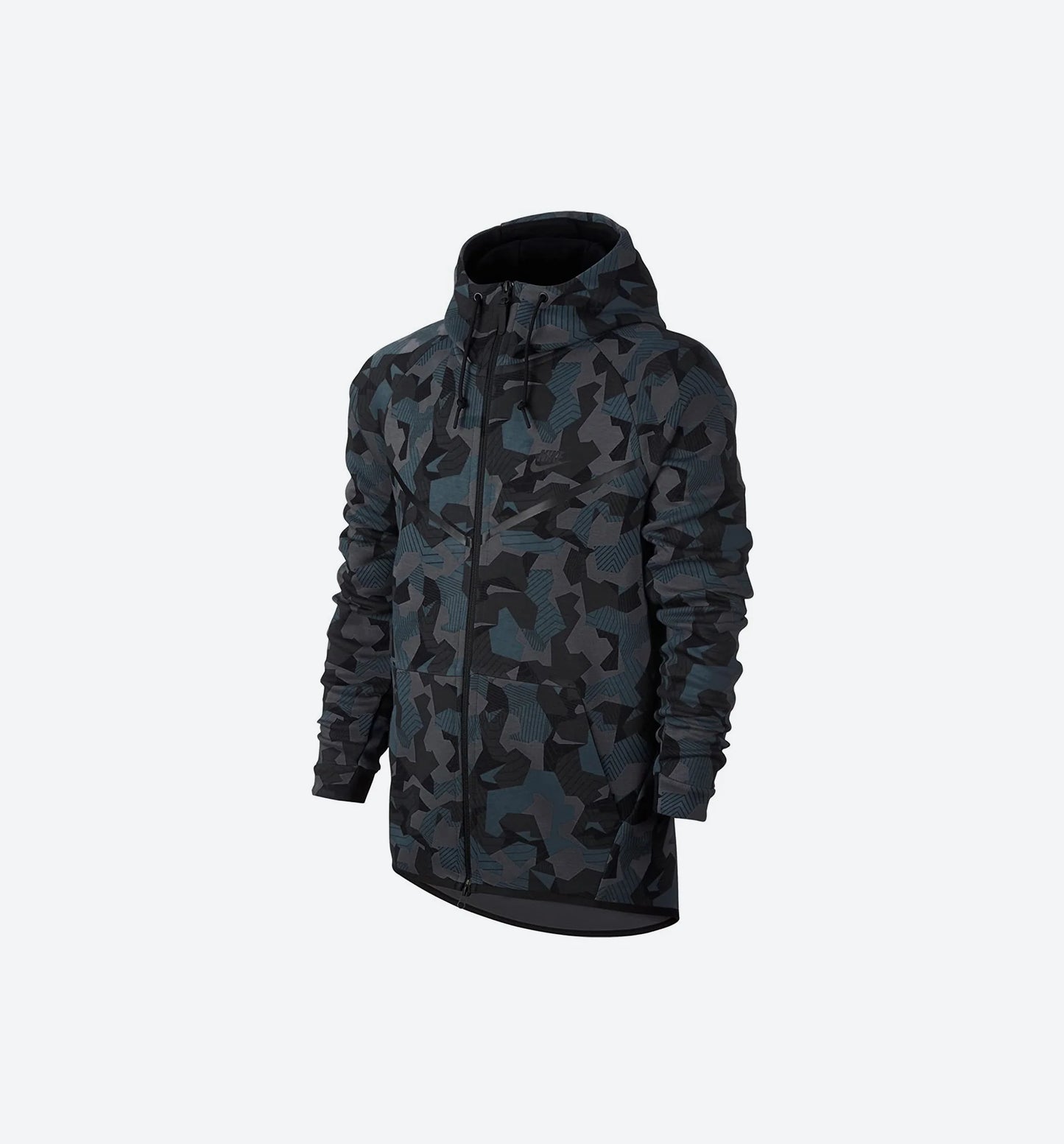 Tech Fleece Windrunner Mens Anthracite Black