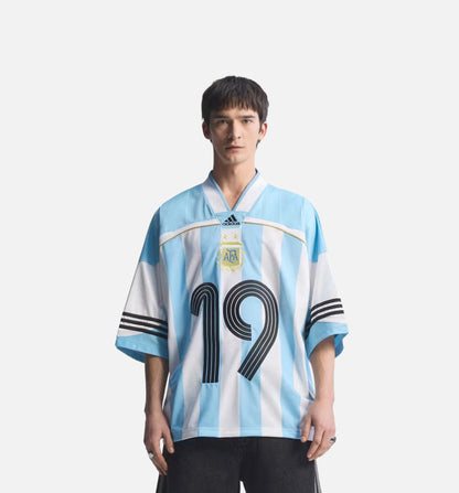 Bringback Remixed Argentina Mens Jersey Clear Blue White Black