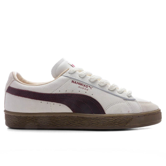 PUMA x Nahmias Suede Vintage Warm White Archive Gold For All Time Red