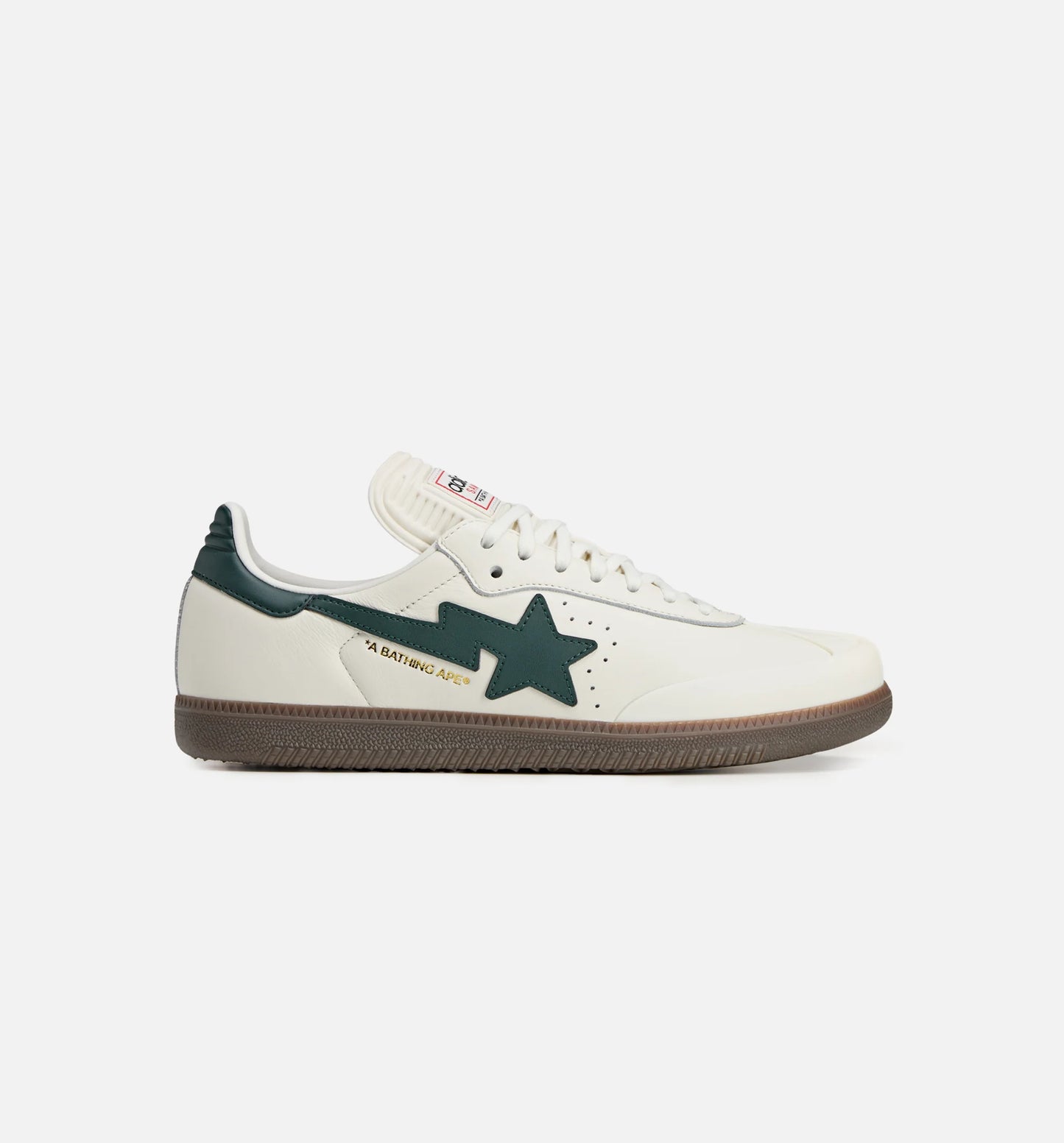 Bape x Samba World Cup Mens Lifestyle Shoe Cream White Forest Night Gum