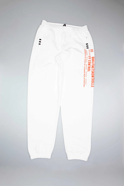 adidas Original by Alexander Wang Graphic Mens Jogger Pants White Red