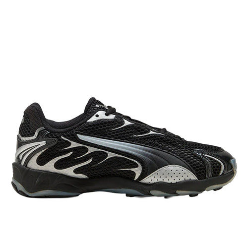 Inhale Metallic Lace Up Sneakers