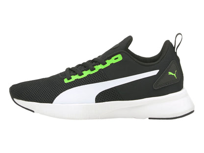 Tenis PUMA Flyer Runner Jr Verde y Negro para Niño
