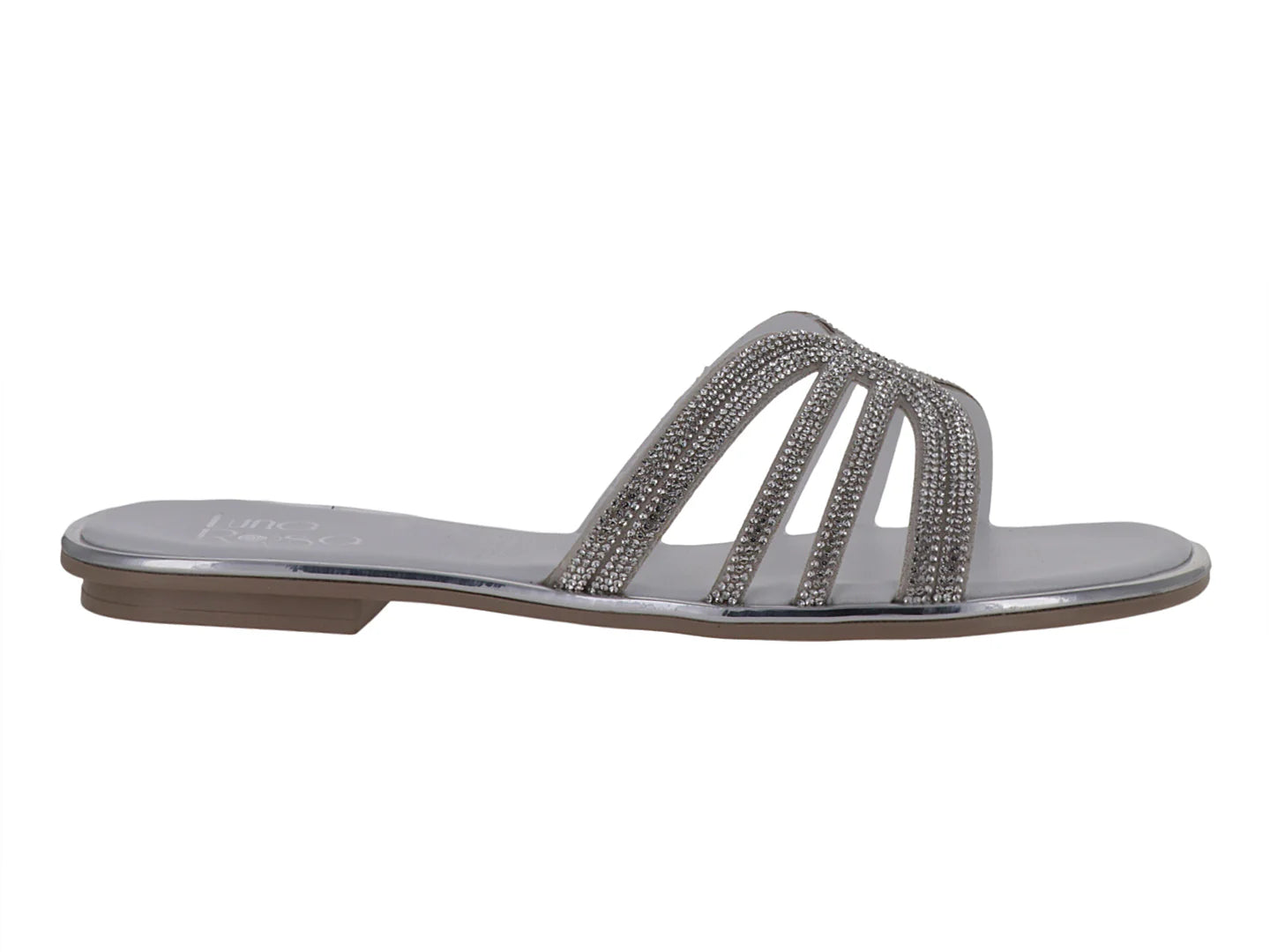 Sandalias Luna Rosa Plata para Mujer