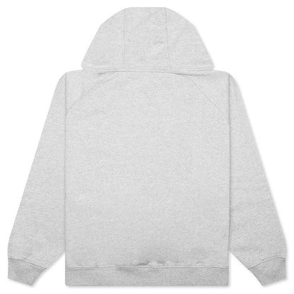 Blob Logo Hooded Sweatshirt Heather Grey