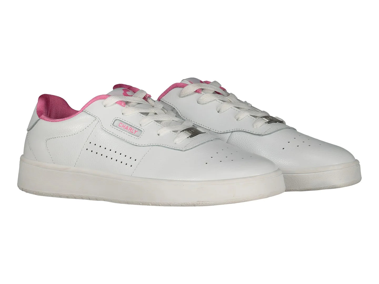 Tenis Charly Blanco con Rosa para Mujer