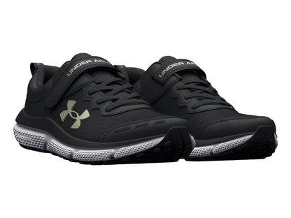 Tenis Under Armour UA GPS Assert 10 Negro para Niño