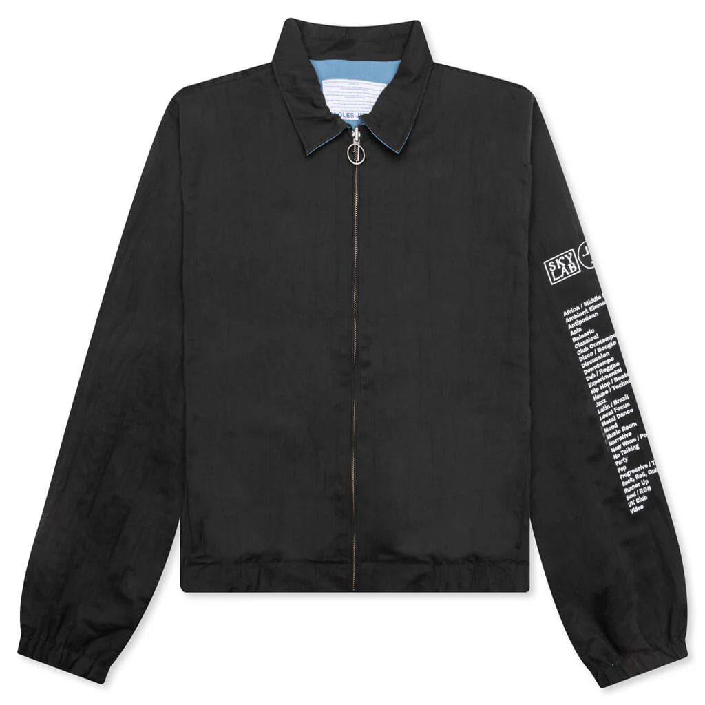 Reversible Skylab Radio Jacket Black