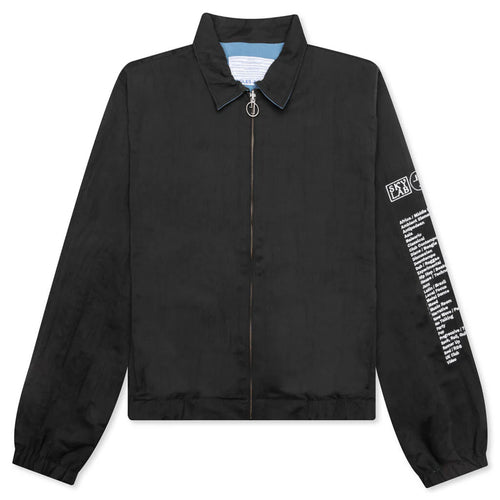 Reversible Skylab Radio Jacket Black