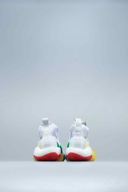 Pharrell X adidas Crazy BYW Lvl X Mens Shoes White Multi