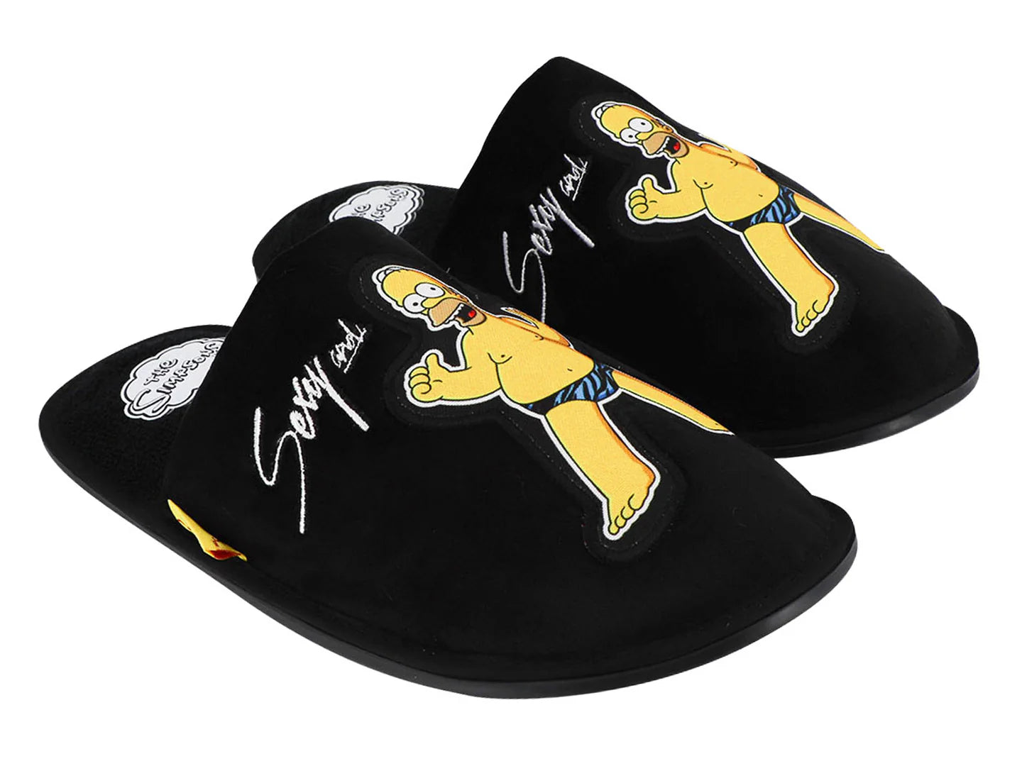 Pantuflas ARRA Negro de Homero Simpson para Hombre