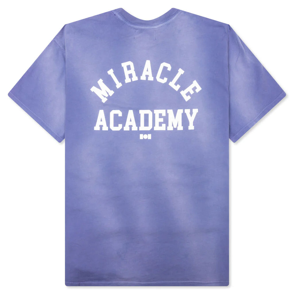 Miracle Academy T shirt Sunfade Ocean