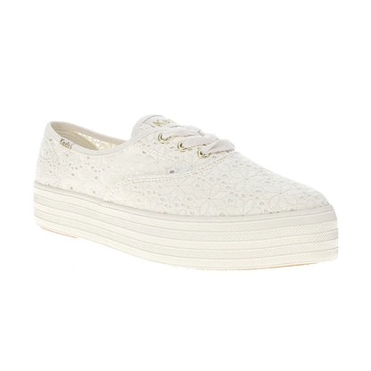 Point Festival Eyelet Lace Up Sneakers