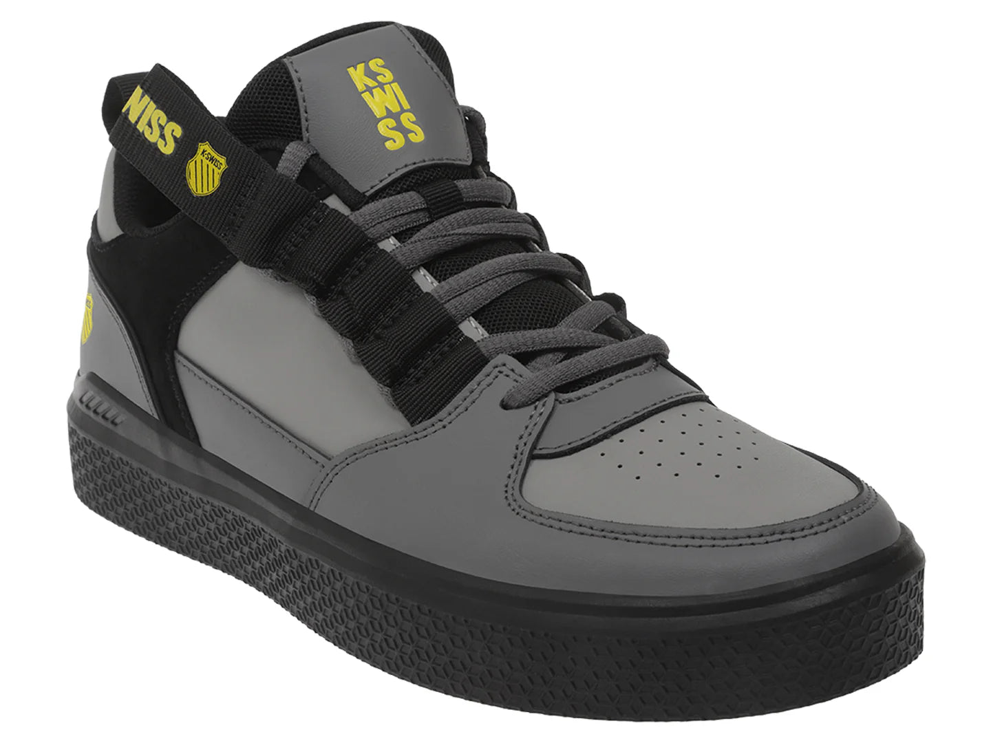 Tenis K SWISS Roof Gris Oscuro y Negro para Hombre