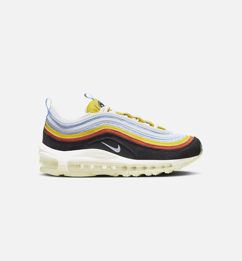 Air Max 97 Set To Rise Grade School Running Shoe White Orange