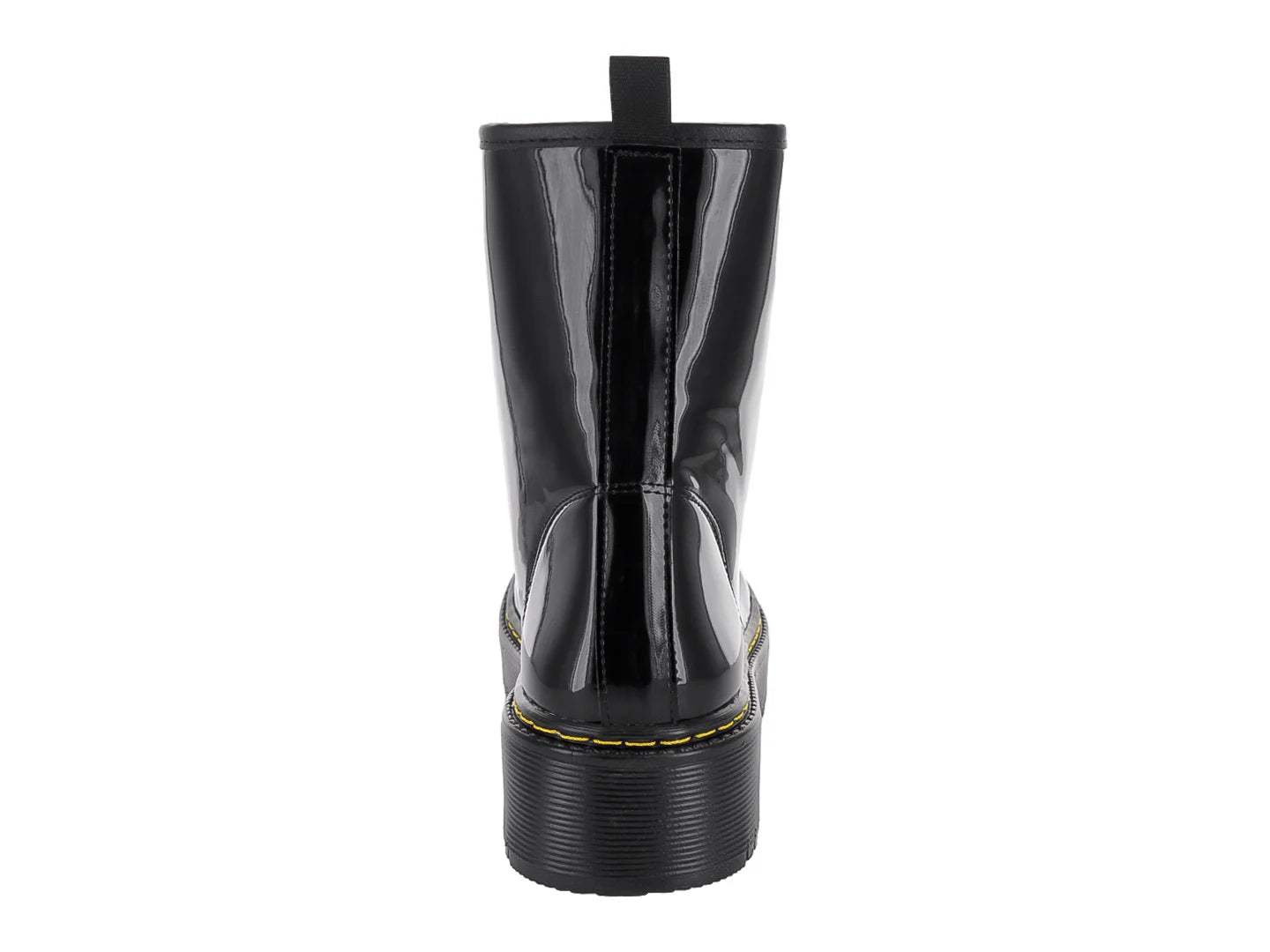 Botas de Combate MELIANA Charol Negro para Mujer
