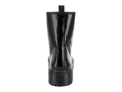 Botas de Combate MELIANA Charol Negro para Mujer